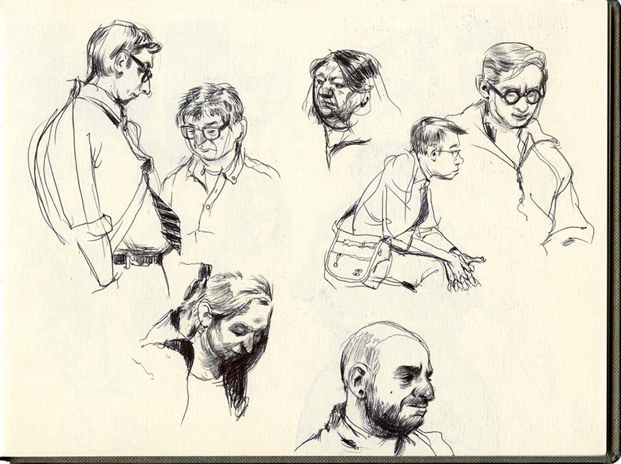 Robert MacKenzie - Sketchbook Page 2
