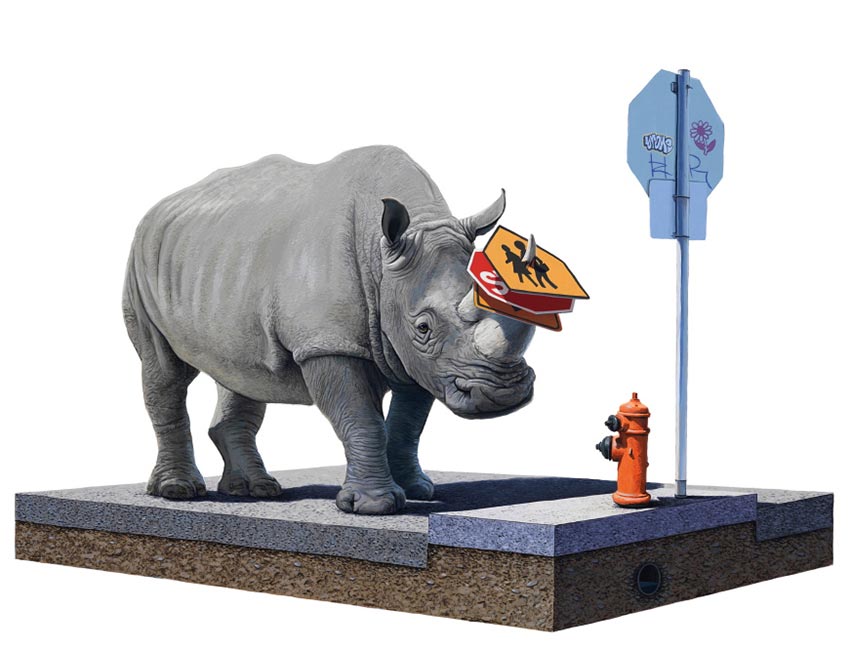 Josh Keyes - Collector