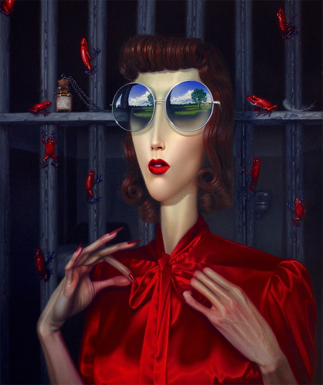 Troy Brooks / Gallery House & Corey Helford Gallery - Out of Your Eclipse