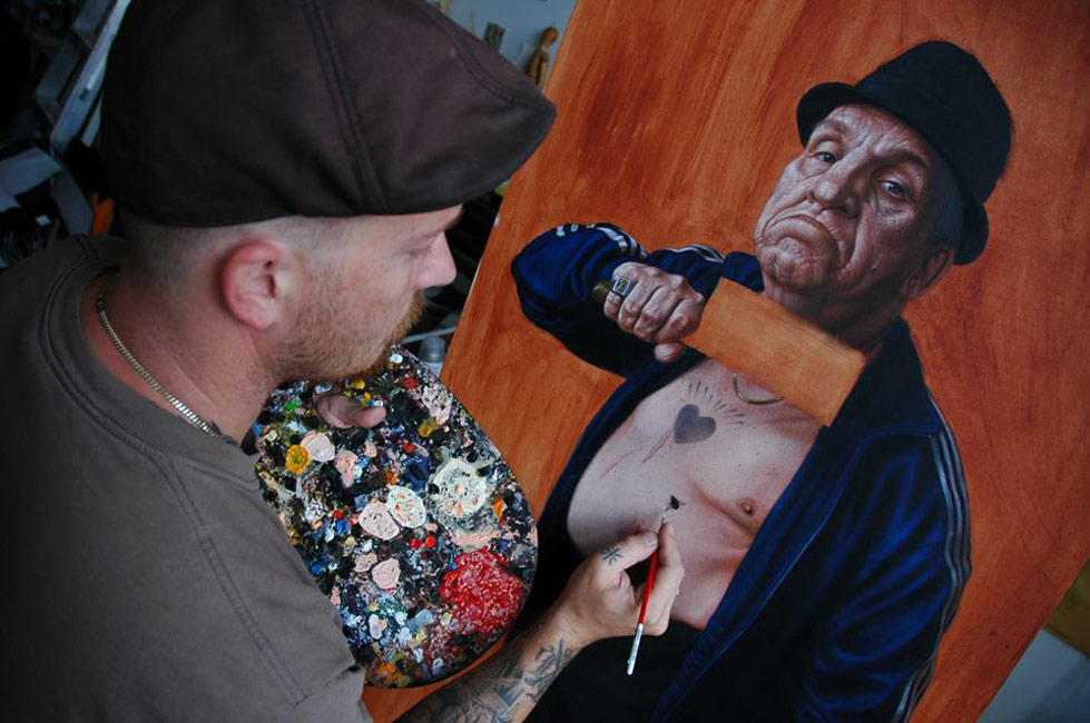 Jean Labourdette - Artist at Work