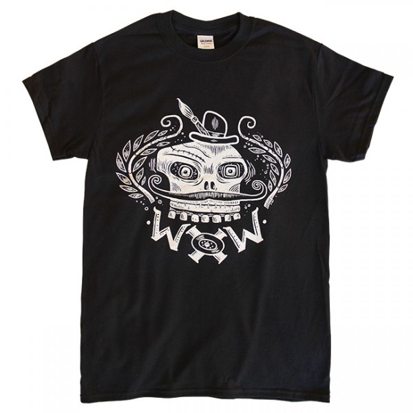 WOW x WOW Unisex Skully T-Shirt (Designed by Tim Lee)