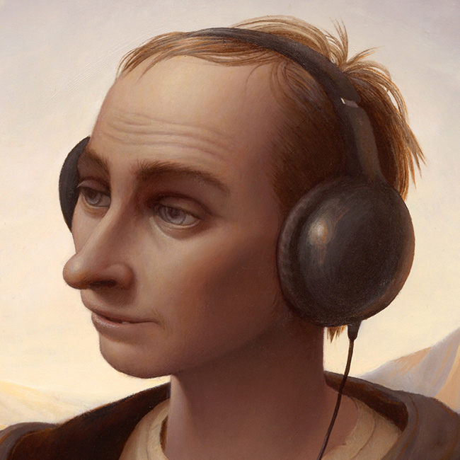 Steve Chmilar - Portrait of A. Tinderquince (Detail 2)
