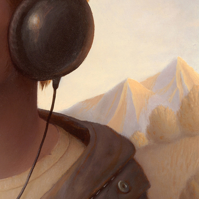 Steve Chmilar - Portrait of A. Tinderquince (Detail 3)