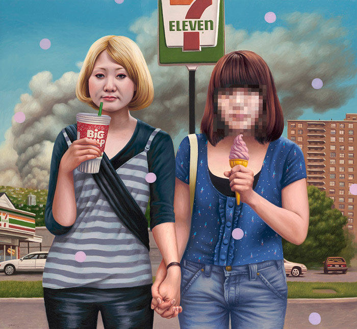 Alex Gross - Best Friends (7-Eleven)