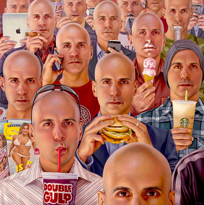 Alex Gross - Narcissism