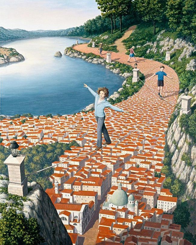 Rob Gonsalves - Aspiring Acrobats