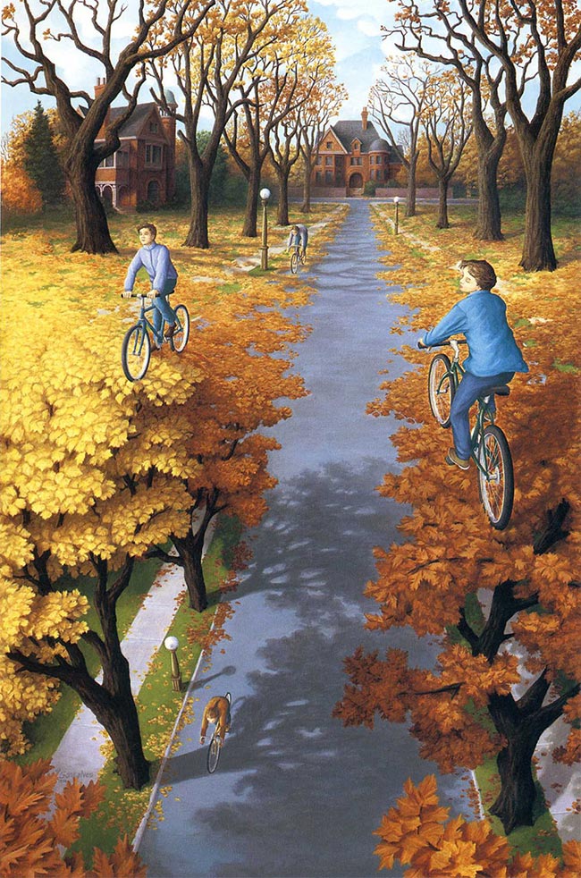 Rob Gonsalves - Autumn Cycling