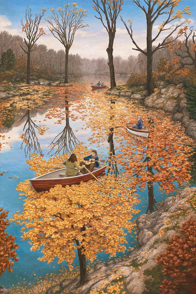 Rob Gonsalves - Fall Floating