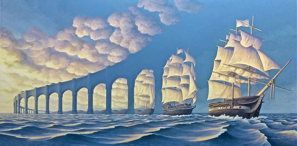 Rob Gonsalves - The Sun Sets Sail