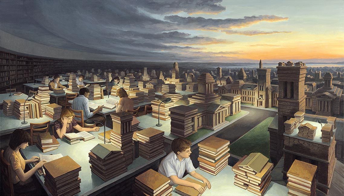 Rob Gonsalves - Towers of Knowledge