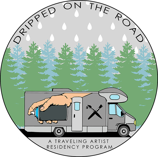 Kit Mizeres - Dripped on the Road Logo