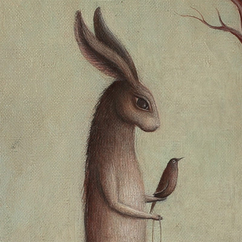 Paul Barnes - The Hare and the Dog (Detail 1)