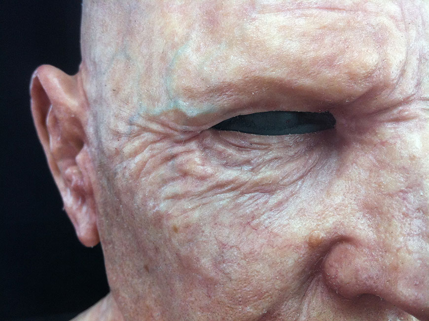 Victor LeBlanc - Old Man Skin Detail 4 (Airbrush and Silicone)