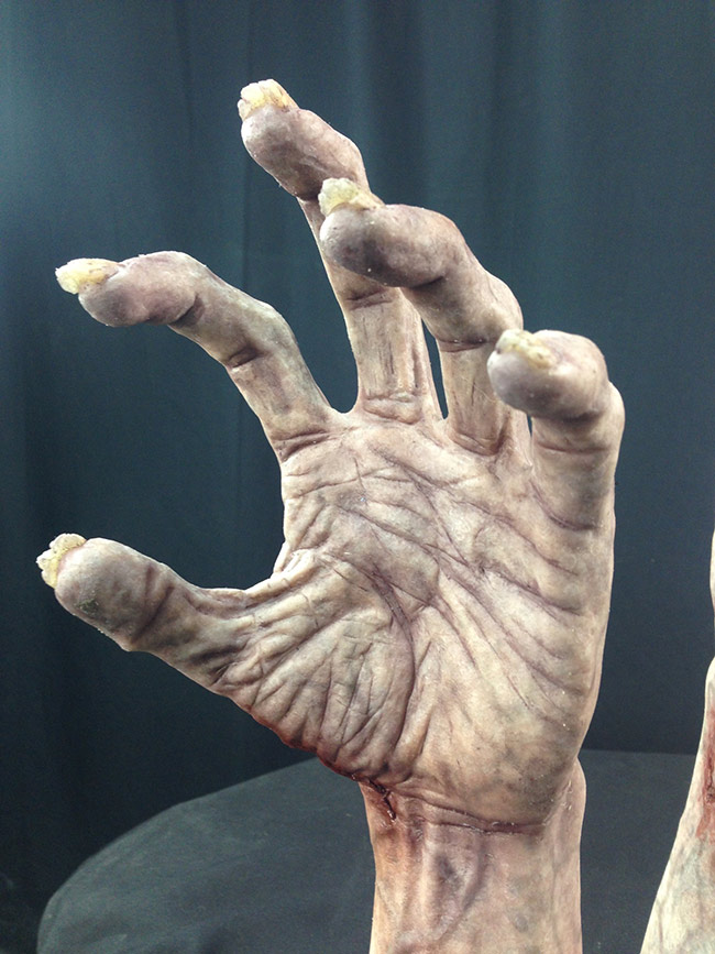 Victor LeBlanc - Zombie Hand (Painted Silicone Cast 2)