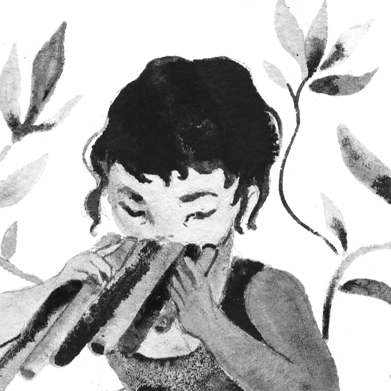 Nicole Xu - Pan Flute (Detail 1)