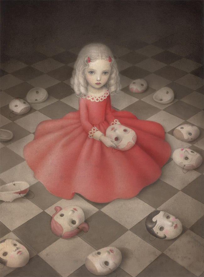 Nicoletta Ceccoli - A Girl Hides Secrets