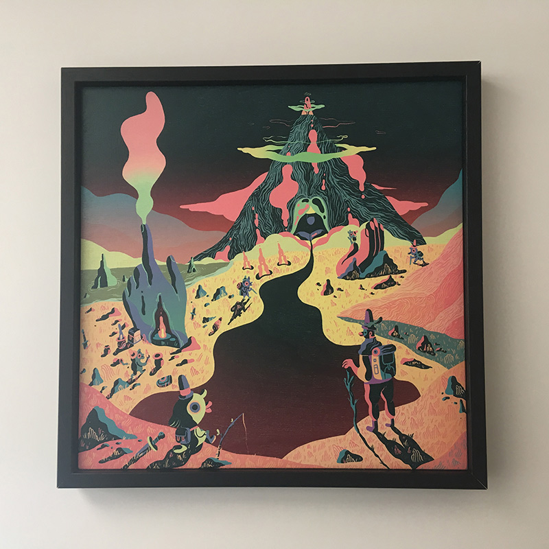 Scott Balmer - Expedition of the Great Neon Mountain (Frame - Front)