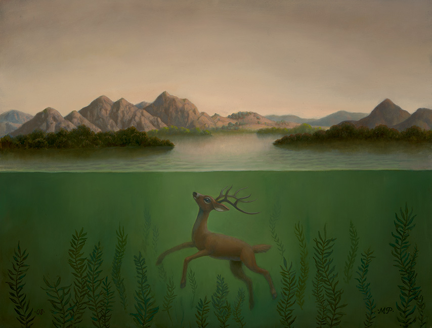 Marion Peck - Landscape with a Submerged Deer