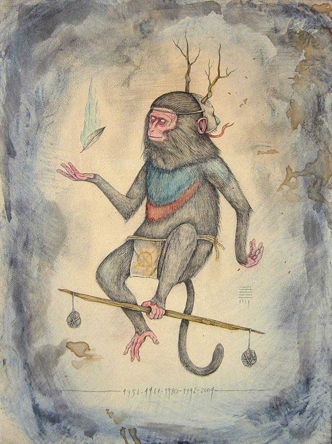 P54 - Zodiac Monkey