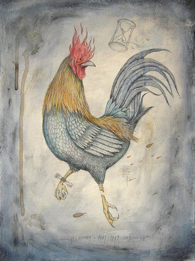 P54 - Zodiac Rooster