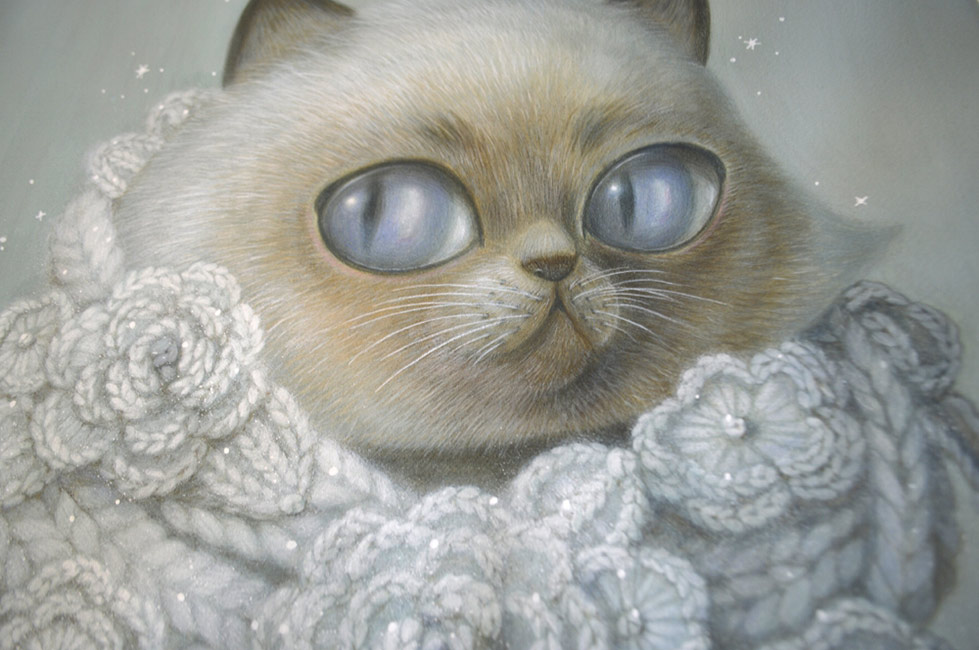 Phoenix Chan - If I were a Cat (Detail)