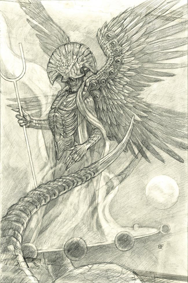 Brendon Flynn - Angel of Death (Sketch)