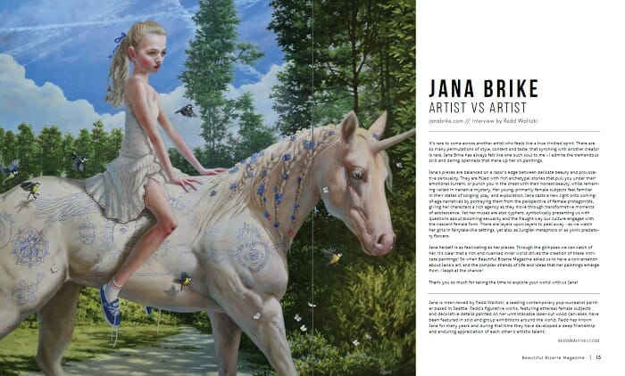 WOW x WOW - Jana Brike (Beautiful Bizarre Magazine)