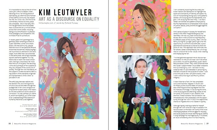 WOW x WOW - Kim Leutwyler (Beautiful Bizarre Magazine)