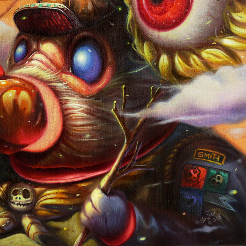 Aof Smith - Voyage to the Unknown Land (Detail 2)