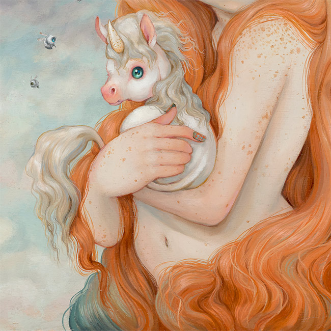 Camilla d'Errico - Unicorn Girl (Detail 2)