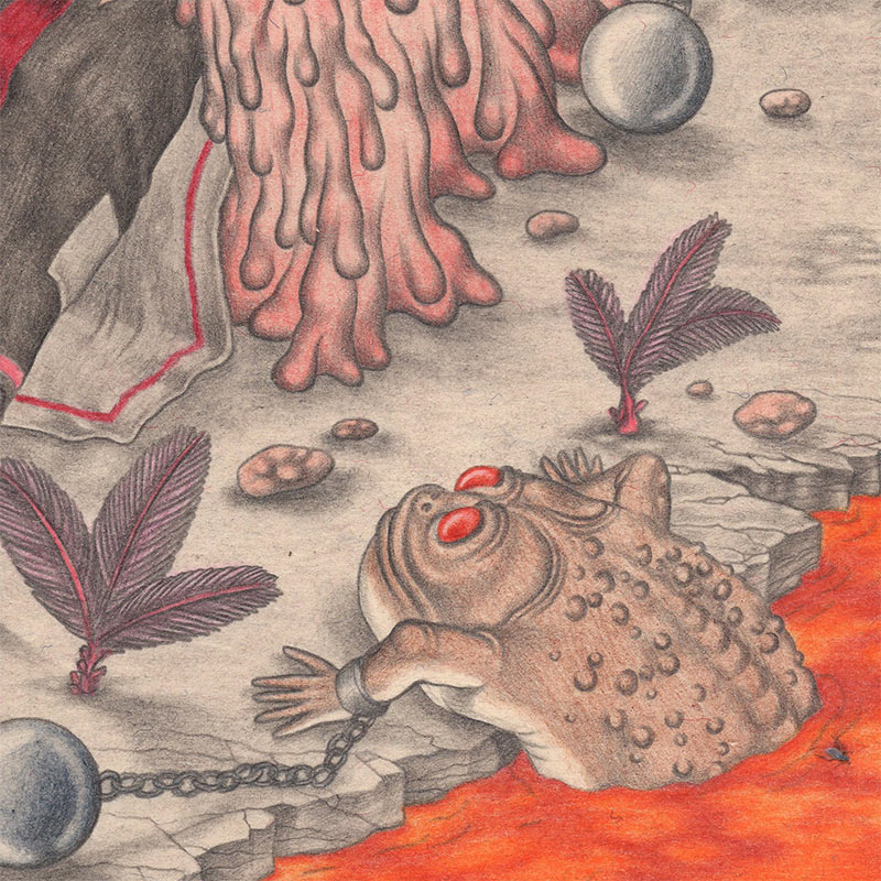 Davor Gromilovic - Lord of Prehistoric Brown Wart Frogs (Detail 2)