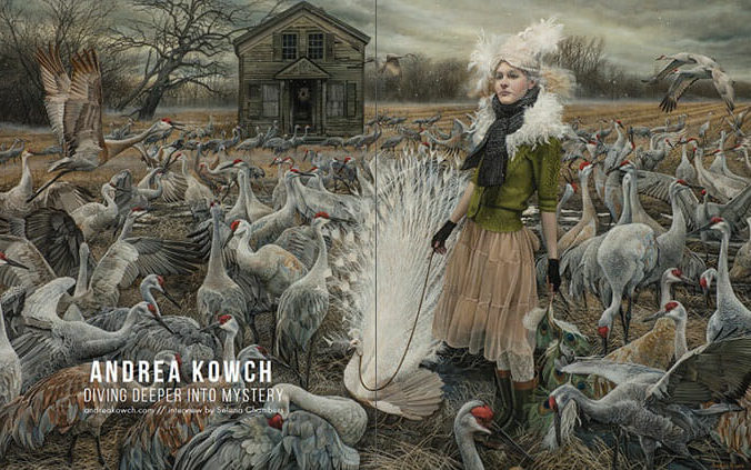 WOW x WOW - Andrea Kowch - Beautiful Bizarre Magazine