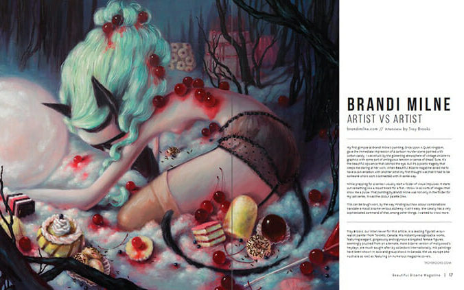 WOW x WOW - Brandi Milne - Beautiful Bizarre Magazine