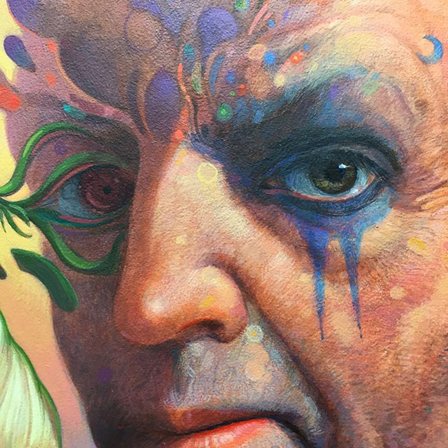 John Walker - Portrait of a Mystic (WIP)