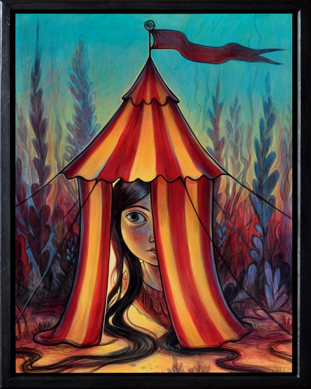 Kelly Vivanco - Mystery Tent (Framed)