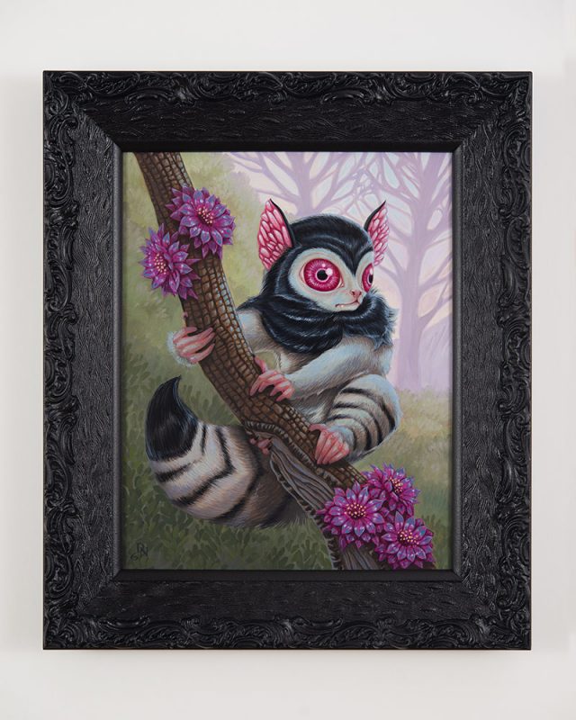 David Natale - Blood Eyed Lemur (Framed)