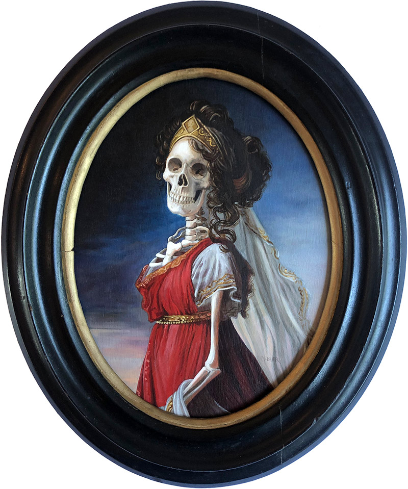 Michele Melcher - Queen of Prussia (Framed)
