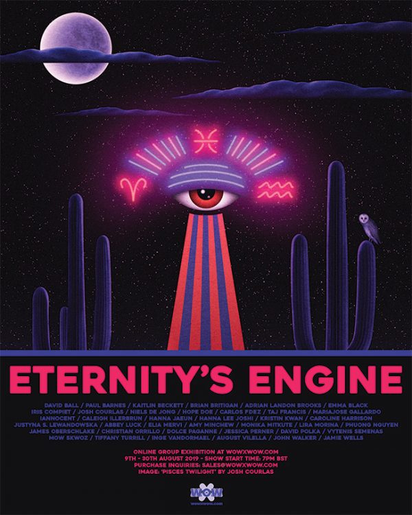 'Eternity's Engine' Exhibition - WOW x WOW Gallery - Announcement