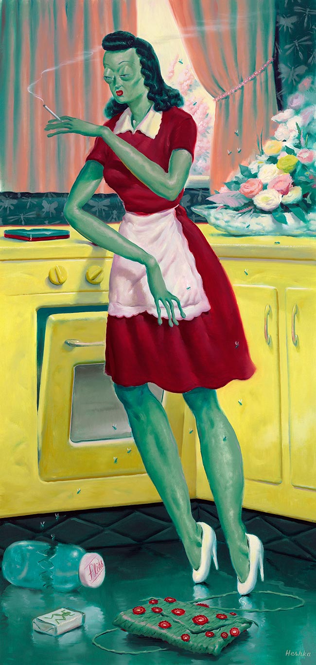 Ryan Heshka - Frog Wife