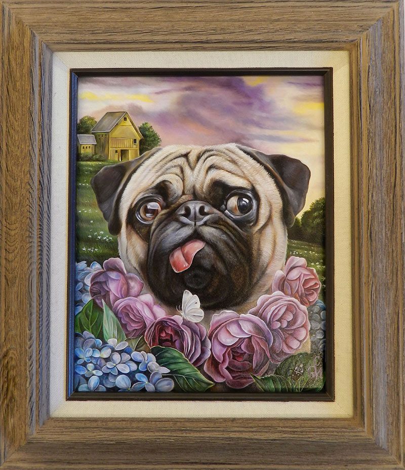 Claudia Griesbach-Martucci -Purple Rose of Cujo (Framed)