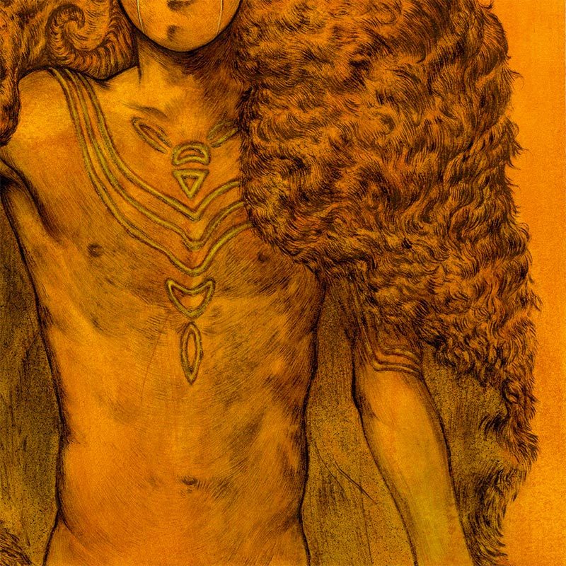 Jason Mowry - The Golden Fleece (Detail 2)