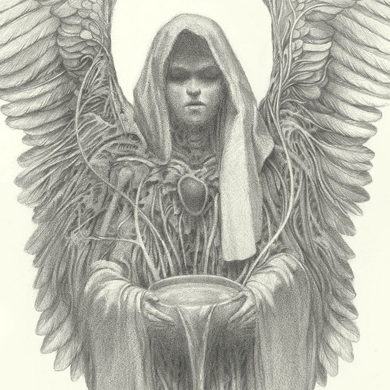 John Walker - Angel of the Tendril Weavers (Detail 2)