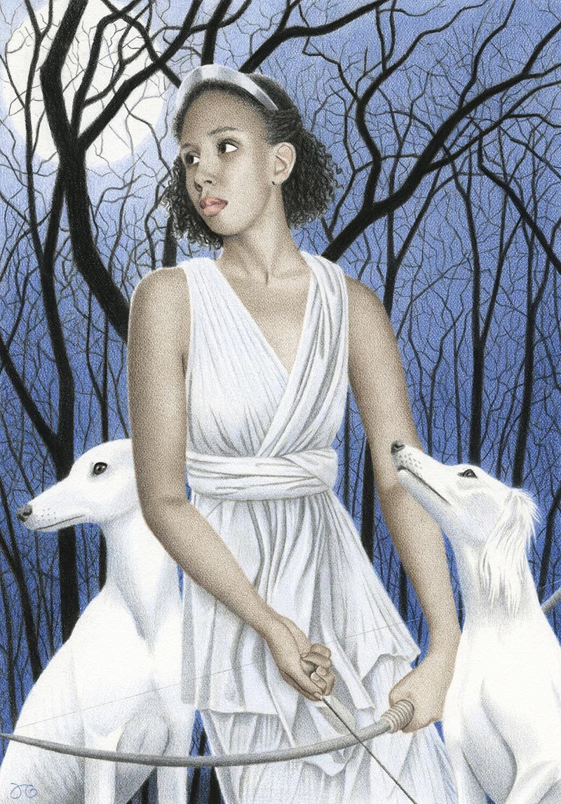 Julia Griffin - Artemis and Her Hounds