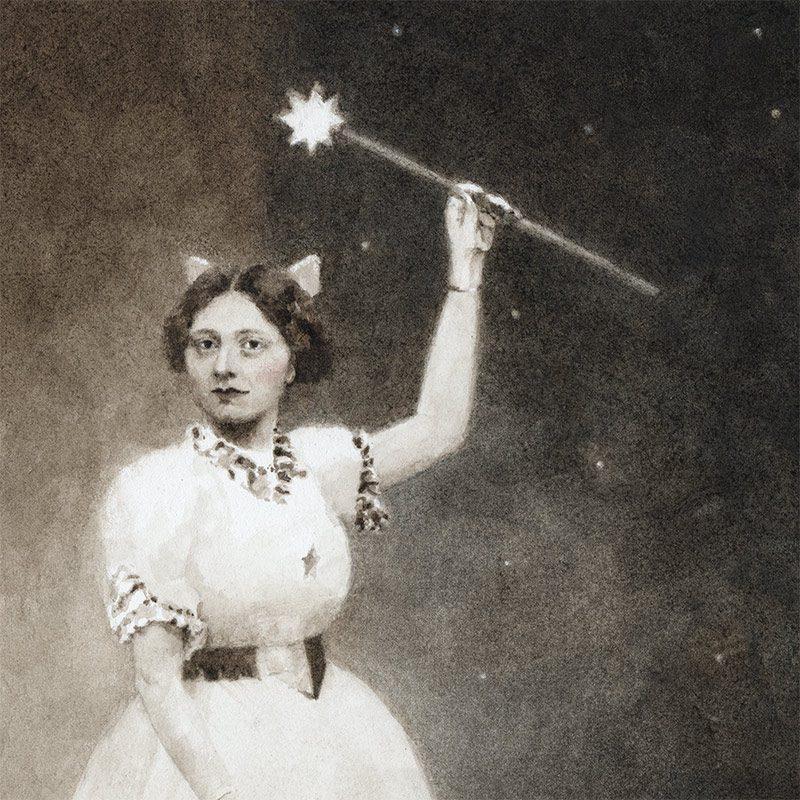 Benz and Chang - Fairy Godmother, 1911 (Detail 1)