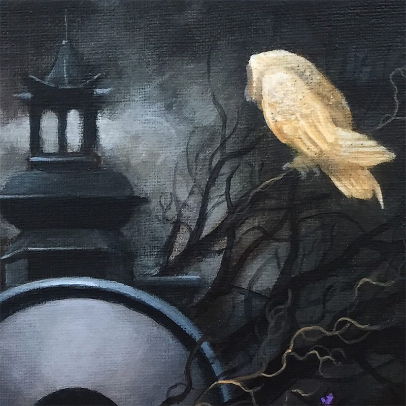 Gunnar Foley - The Moon Bird (Detail 2)