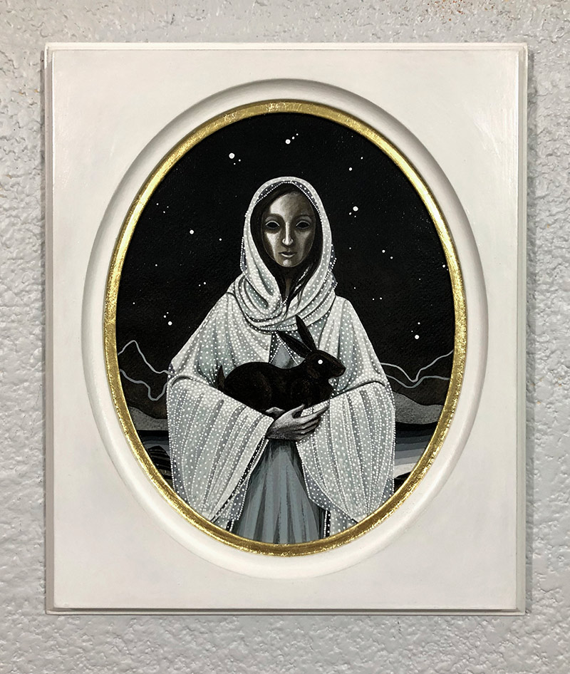 Milka LoLo - The Dark Side of the Moon (Framed - Front)