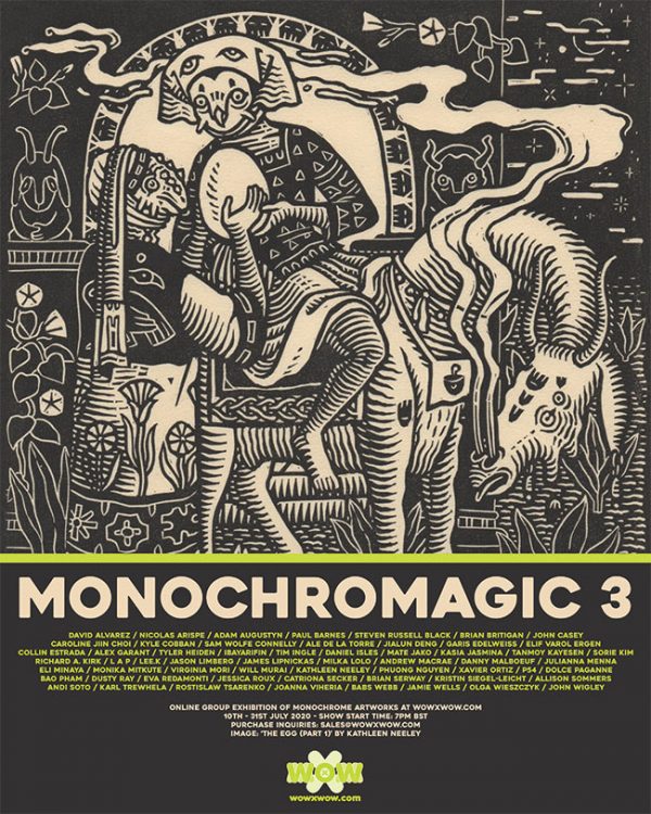 Monochromagic 3 - Flyer (Kathleen Neeley)