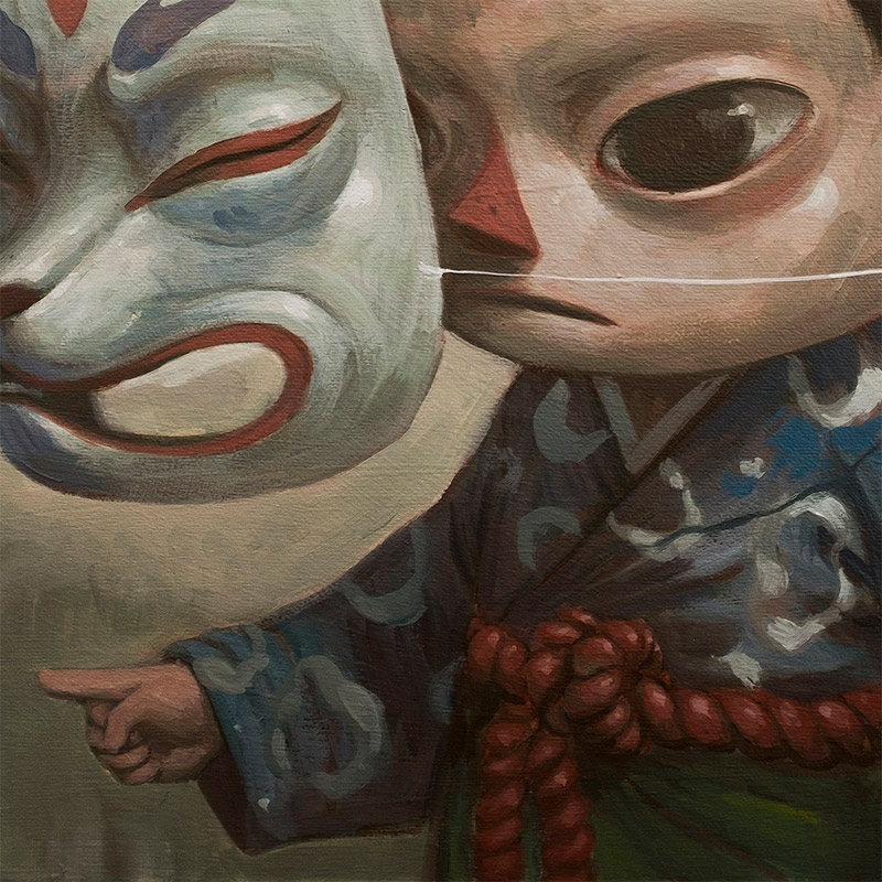 Mr. S - Pointing Fingers (Detail 2)