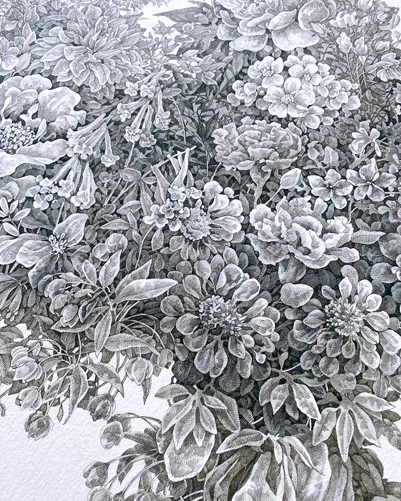 Song Kang - Gray Flowers (Angle)