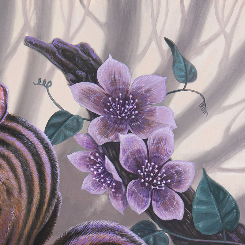 David Natale - Impossibly Long-Tailed Lemur (Detail 1)
